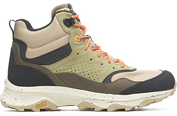 Image of Merrell Speed Solo Mid Waterproof Shoes - Mens, Clay/Olive, 12 US, J004535-12.0