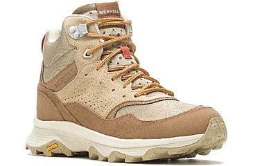 Image of Merrell Speed Solo Mid Waterproof Shoes - Womens, Tobacco/Gold, 10 US, J005386-10.0