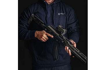 Image of Midwest Industries Flag Hoodie, Navy, Small, MI-HOODIE-FLAG-SMALL