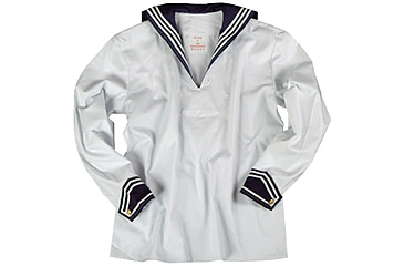 Image of MIL-TEC Navy Middy - Men's, Blue/White, 3XL, 10950007-907