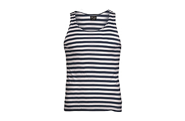 Image of MIL-TEC Striped Sailor Tank Top - Men's, Blue/White, Large, 11005000-904