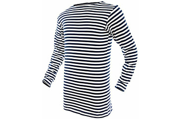 Image of MIL-TEC Striped Summer Sweater - Men's, Blue/White, Extra Large, 10813000-905