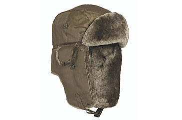 Image of MIL-TEC MA-1 Winter Pilot Hat - Mens, OD Green, Large, 12105001-904