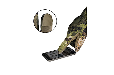 Image of MIL-TEC CIV-TEC Phantomleaf Thinsulate Softshell Gloves, WASP I Z3A, 2XL, 12521367-906
