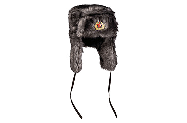 Image of MIL-TEC Shapka Winter Hat, Black, Small, 12104002-902