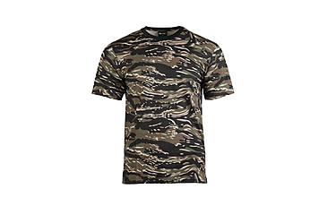 Image of MIL-TEC T-Shirt - Mens, Tiger Stripe, Large, 11012034-904