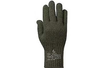Image of Military Surplus Glove Liner Inserts, Wool, 3 Size, OD Green, MG107ODS