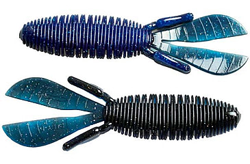 Image of Missile Baits Baby D Bomb Soft Bait, 7, 3.65in, Bruiser Flash, MBBD365-BRF