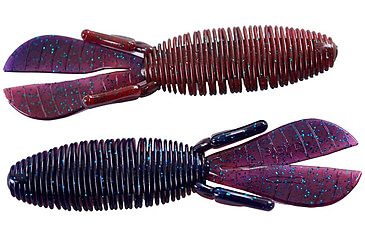 Image of Missile Baits Baby D Bomb Soft Bait, 7, 3.65in, Lovebug, MBBD365-LVB