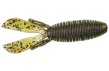 Image of Missile Baits Baby D Bomb Soft Bait, 7, 3.65in, Watermelon Red, MBBD365-WMR