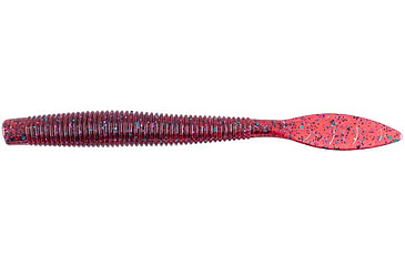 Image of Missile Baits Quiver 4.5in Soft Bait, 8 pack, Redbug Candy, MBQ45-RBCN
