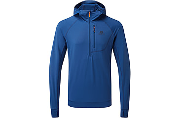 Image of Mountain Equipment Aiguille Hooded Top - Mens, Admiral Blue, 2XL, ME-007145AB-XXL