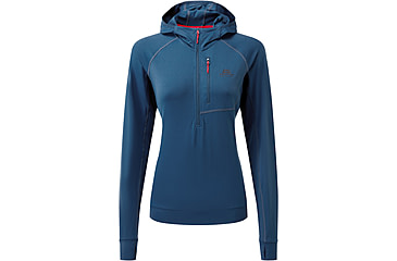 Image of Mountain Equipment Aiguille Hooded Top - Womens, Majolica Blue, 14, ME-007144 NM-14