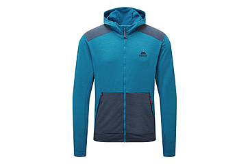 Image of Mountain Equipment Oracool Hooded Jacket - Mens, Mykonos/Dusk, Small, 01824 Mykonos/DuskS