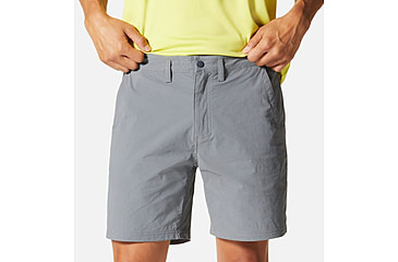 Image of Mountain Hardwear Basin Trek Short - Mens, Long, Foil Grey, 40, 1927111056-40