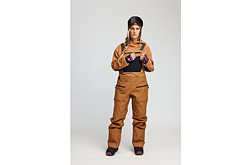 Image of Mountain Hardwear Boundary Ridge Gore-Tex Bib - Womens, Copper Clay, Small, 2043211257-S-R