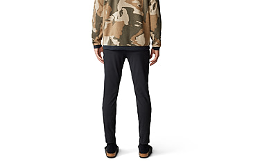 Image of Mountain Hardwear Butter Up Slim Pant - Mens, Black, Large/Regular, 2084681010-L-R