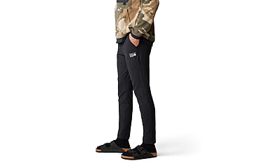 Image of Mountain Hardwear Butter Up Slim Pant - Mens, Black, Large/Regular, 2084681010-L-R