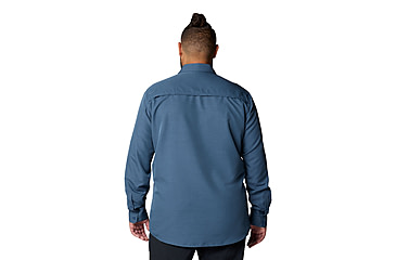 Image of Mountain Hardwear Canyon Extended Long Sleeve Shirt - Men's, Zinc, LT, 2104102-492-LT