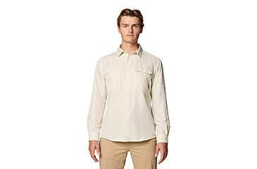 Image of Mountain Hardwear Canyon Long Sleeve Shirt - Mens, 022, M, 2104101-022-M