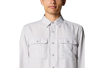 Image of Mountain Hardwear Canyon Long Sleeve Shirt - Mens, 055, XXL, 2104101-055-XXL