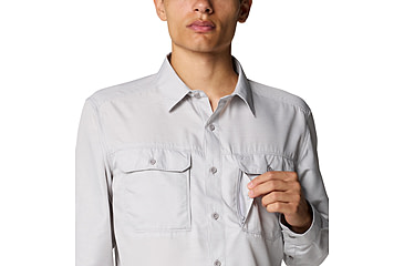 Image of Mountain Hardwear Canyon Long Sleeve Shirt - Mens, 055, XXL, 2104101-055-XXL