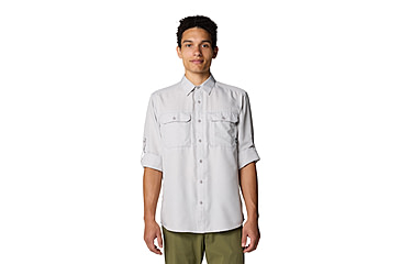Image of Mountain Hardwear Canyon Long Sleeve Shirt - Mens, 055, XXL, 2104101-055-XXL
