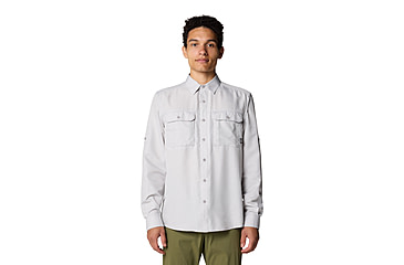 Image of Mountain Hardwear Canyon Long Sleeve Shirt - Mens, 055, XXL, 2104101-055-XXL