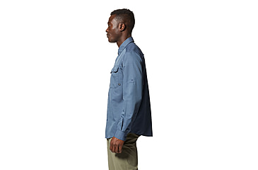 Image of Mountain Hardwear Canyon Long Sleeve Shirt - Mens, 492, S, 2104101-492-S