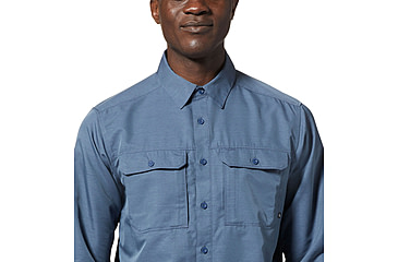 Image of Mountain Hardwear Canyon Long Sleeve Shirt - Mens, 492, S, 2104101-492-S
