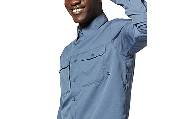 Image of Mountain Hardwear Canyon Long Sleeve Shirt - Mens, 492, S, 2104101-492-S