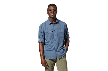 Image of Mountain Hardwear Canyon Long Sleeve Shirt - Mens, 492, S, 2104101-492-S