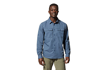 Image of Mountain Hardwear Canyon Long Sleeve Shirt - Mens, 492, S, 2104101-492-S