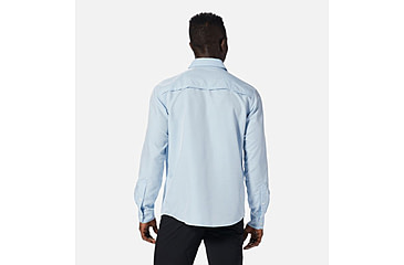 Image of Mountain Hardwear Canyon Long Sleeve Shirt - Mens, Blue Chambray, 2XL, 1648751453-XXL