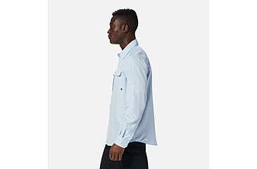 Image of Mountain Hardwear Canyon Long Sleeve Shirt - Mens, Blue Chambray, 2XL, 1648751453-XXL