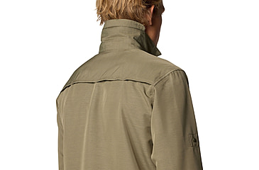 Image of Mountain Hardwear Canyon Long Sleeve Shirt - Mens, Stone Green, XXL, 190423047475