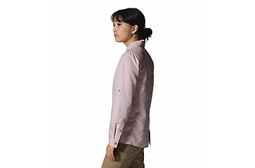 Image of Mountain Hardwear Canyon Long Sleeve Shirt - Womens, Rosehip, Large, 1648531668-Rosehip-L