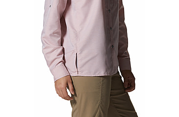 Image of Mountain Hardwear Canyon Long Sleeve Shirt - Womens, Rosehip, Large, 1648531668-Rosehip-L