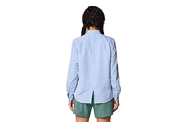 Image of Mountain Hardwear Canyon Long Sleeve Shirts - Womens, Deep Lake, M, 190423015399