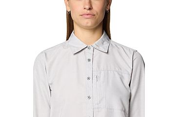 Image of Mountain Hardwear Canyon Long Sleeve Shirts - Womens, Light Dunes, S, 190423015504