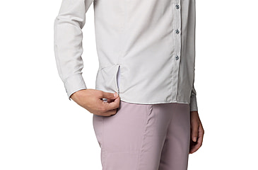 Image of Mountain Hardwear Canyon Long Sleeve Shirts - Womens, Light Dunes, S, 190423015504