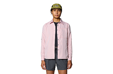 Image of Mountain Hardwear Canyon Long Sleeve Shirts - Womens, Rosehip, S, 190423015351
