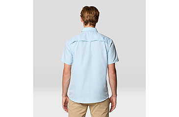 Image of Mountain Hardwear Canyon Short Sleeve - Mens, Blue Chambray, XL, 190423042913