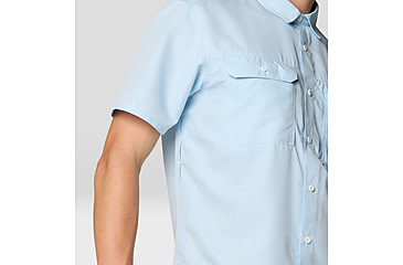 Image of Mountain Hardwear Canyon Short Sleeve - Mens, Blue Chambray, XL, 190423042913