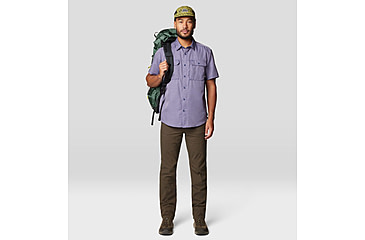 Image of Mountain Hardwear Canyon Short Sleeve - Mens, Dusted Sky, M, 190423042647