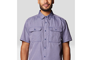 Image of Mountain Hardwear Canyon Short Sleeve - Mens, Dusted Sky, M, 190423042647