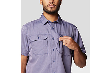 Image of Mountain Hardwear Canyon Short Sleeve - Mens, Dusted Sky, M, 190423042647