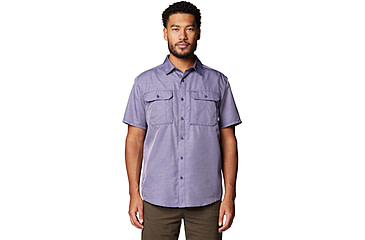 Image of Mountain Hardwear Canyon Short Sleeve - Mens, Dusted Sky, M, 190423042647