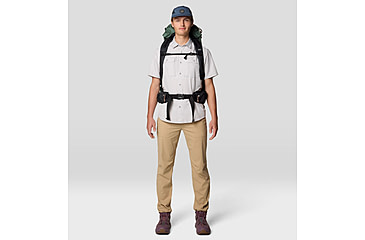 Image of Mountain Hardwear Canyon Short Sleeve - Mens, Light Dunes, L, 190423042739