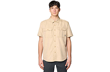 Image of Mountain Hardwear Canyon Short Sleeve - Mens, Moab Tan, XL, 190423042715